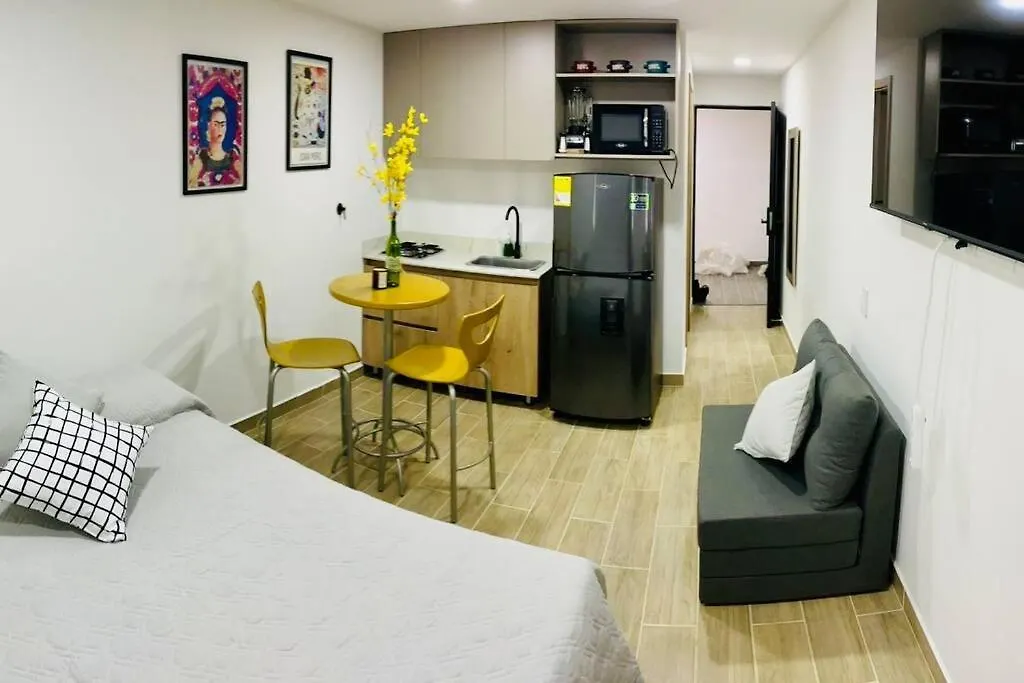 Апартаменты Loft 204 At 81Living Медельин Колумбия